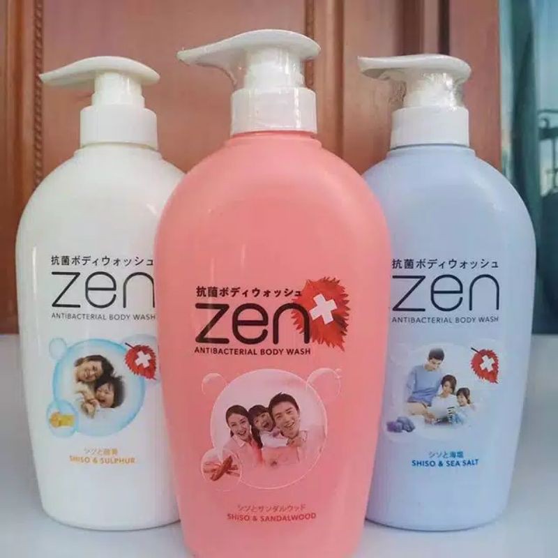 Zen Sabun Cair Botol/Body Wash 500 ml Original ~ Berkualitas Harga Promooo