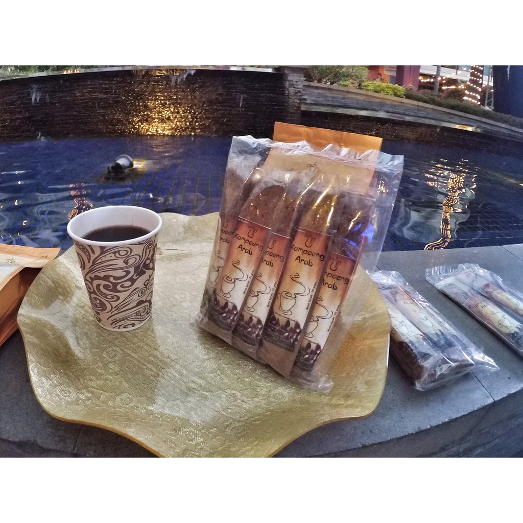 

Kopi Kampoeng Arab Sachet 20gr (Plus Sugar) Kopinya Kopi Robusta