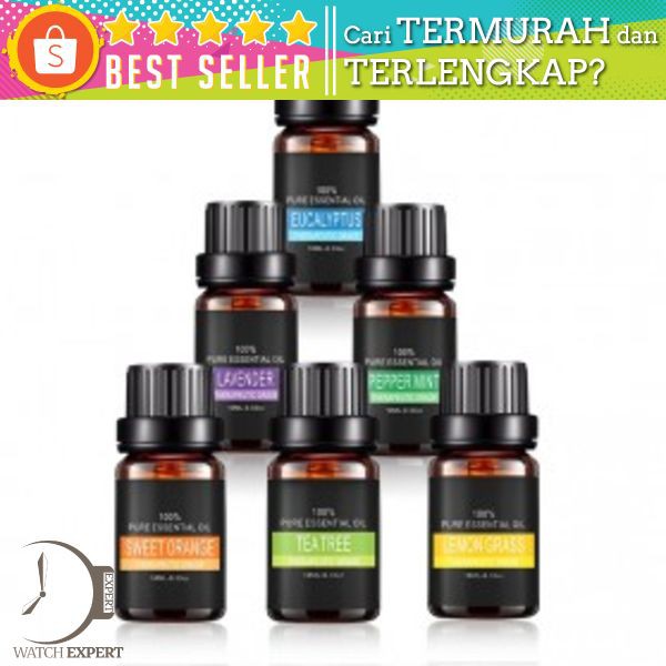 Eighteen Pure Essential Fragrance Oils Aromatherapy Diffusers 10ml 6 PCS - TSLM3