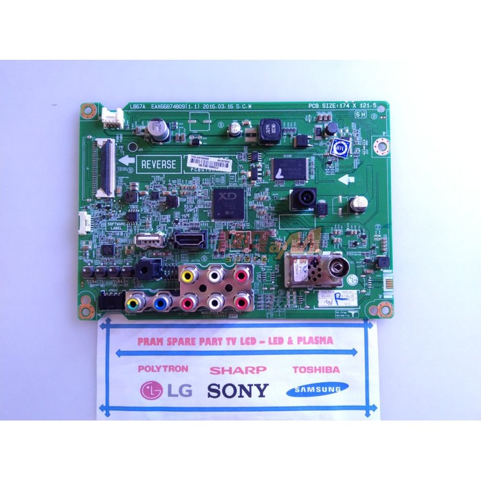 Jual Mainboard TV LG 43LH511T LG 43LH511T BEST SELLER Main board