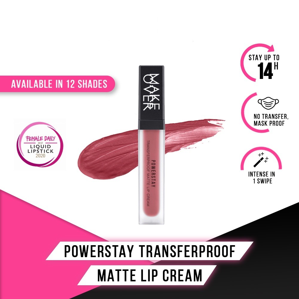Make Over Powerstay Transferproof Matte Lip Cream