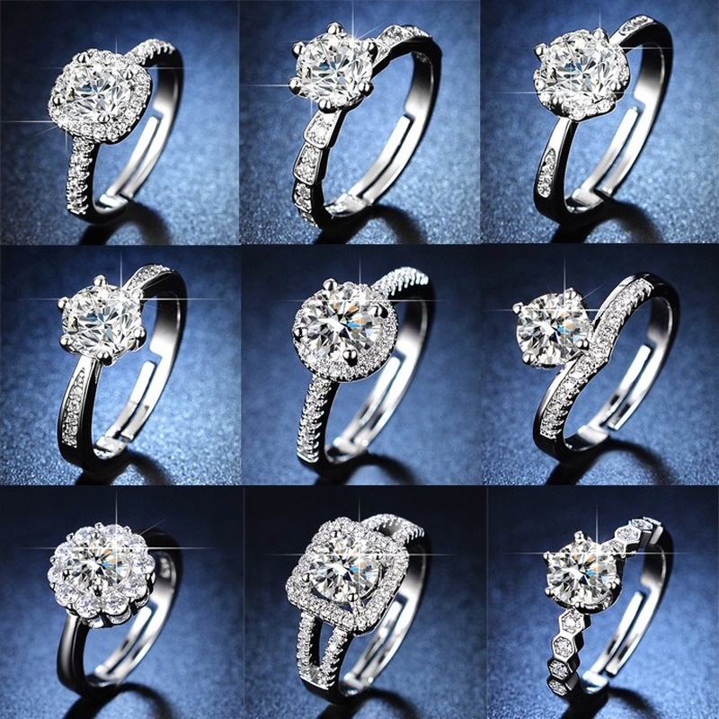 Deartiara Cincin Adjustable 1 Karat Untuk Wanita