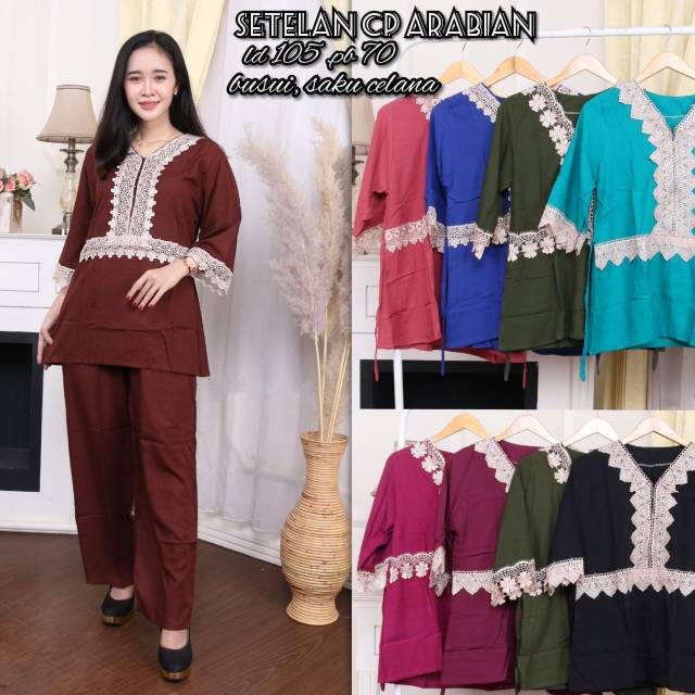 Setelan cp arabian rhere