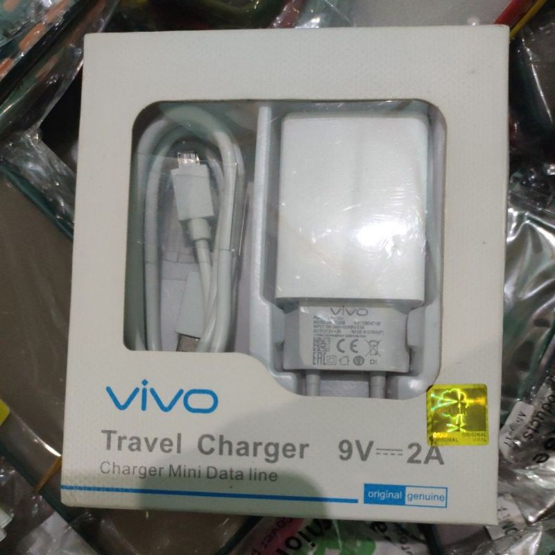 Tc Charger Travel Kabel Data Micro Vivo 2A 9V Tc Oppo