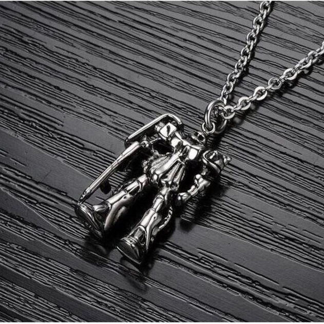 Transformers Necklace Robot Men's Titanium Steel Necklace