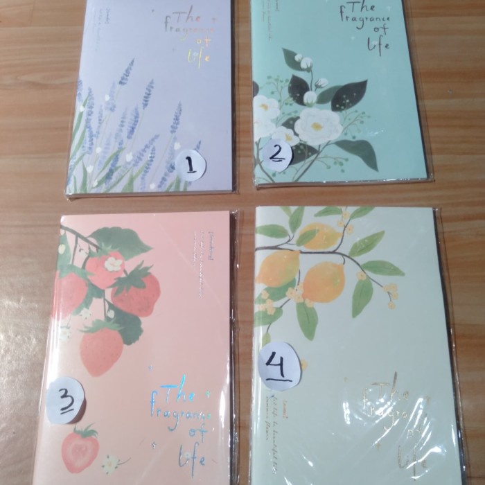 

Limited Buku Tulis A 5 / Fragrance Life/ Buku A 5/Catatan/Tulis Garis Berkualitas