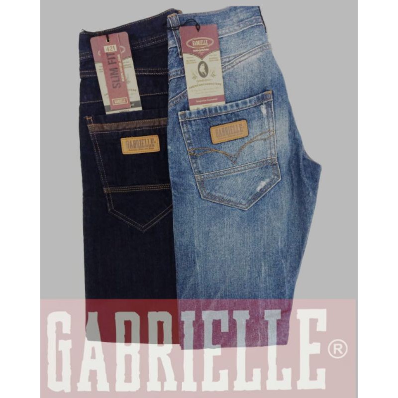 𝐆𝐀𝐁𝐑𝐈𝐄𝐋𝐋𝐄 Celana Original Jeans Slim Fit Gabrielle