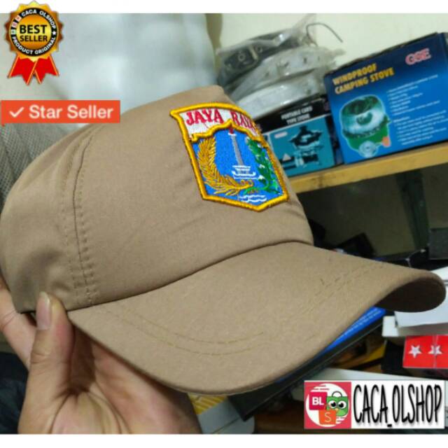 TOPI PNS DKI JAYARAYA BORDIR TIMBUL