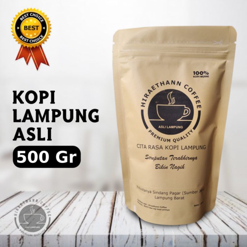 

Bubuk kopi robusta Lampung 500 grm original