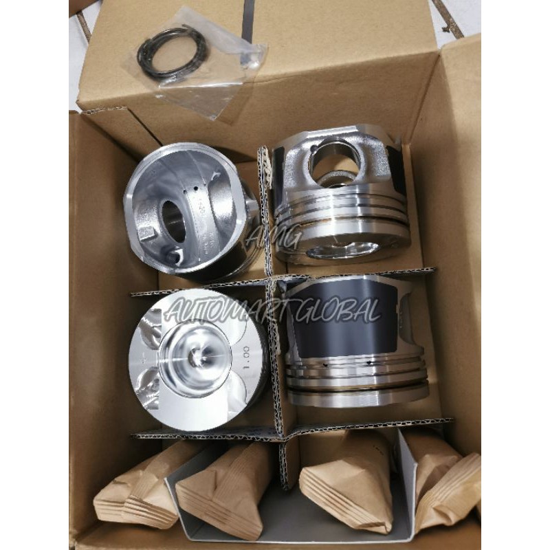 piston Hilux vigo fortuner diesel 1kd art japan 4pc