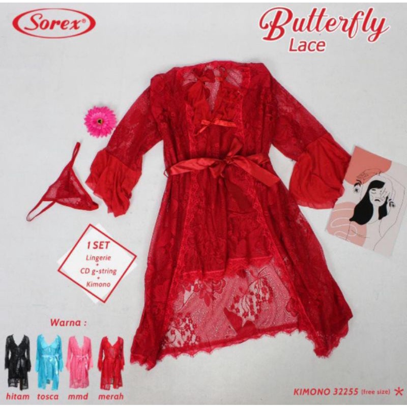 Lingerie kimono sorex murah bahan kualitas premium| Kirana Baby Kids