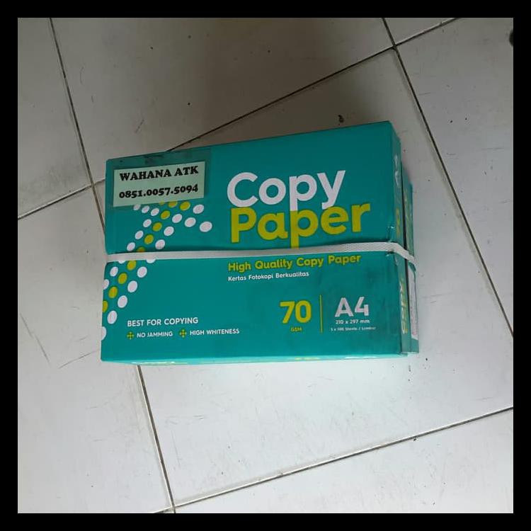 

Kertas Hvs Copy Paper A4 70 Gr - Promo Kirim Dg Gojek / Grab Ekslusif