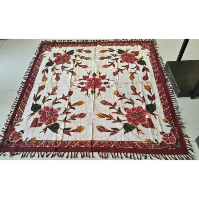 45SNG Motif Batik  Tulis Taplak Meja 