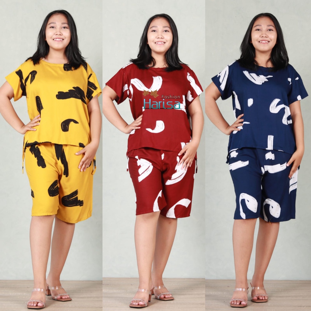 Piyama Pendek Sola Rayon Super 03