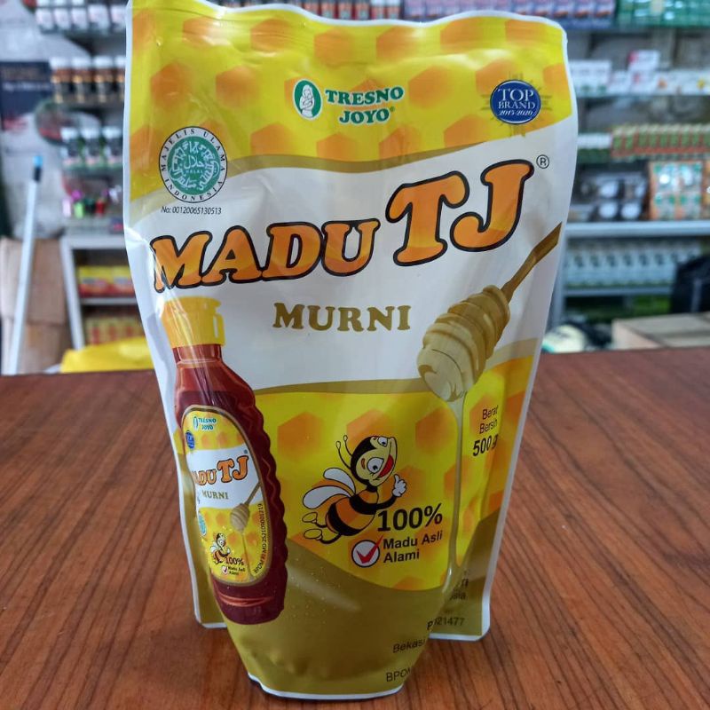 

Madu TJ Murni Tresno Joyo 500 Gram Kemasan Ekonomis