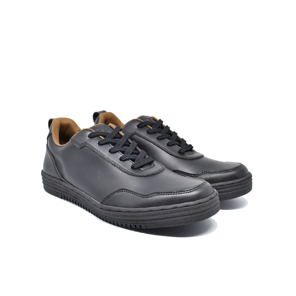 CLARO BLACK |FORIND x Volve| Sepatu Sneaker Kets Casual Kasual Pria/Cowok/Men Sneakers Ori Footwear