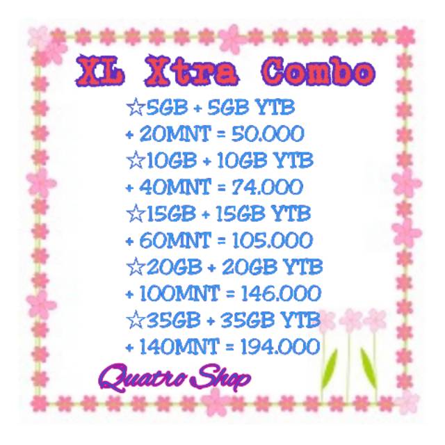 XL XTRA COMBO 40GB/70GB