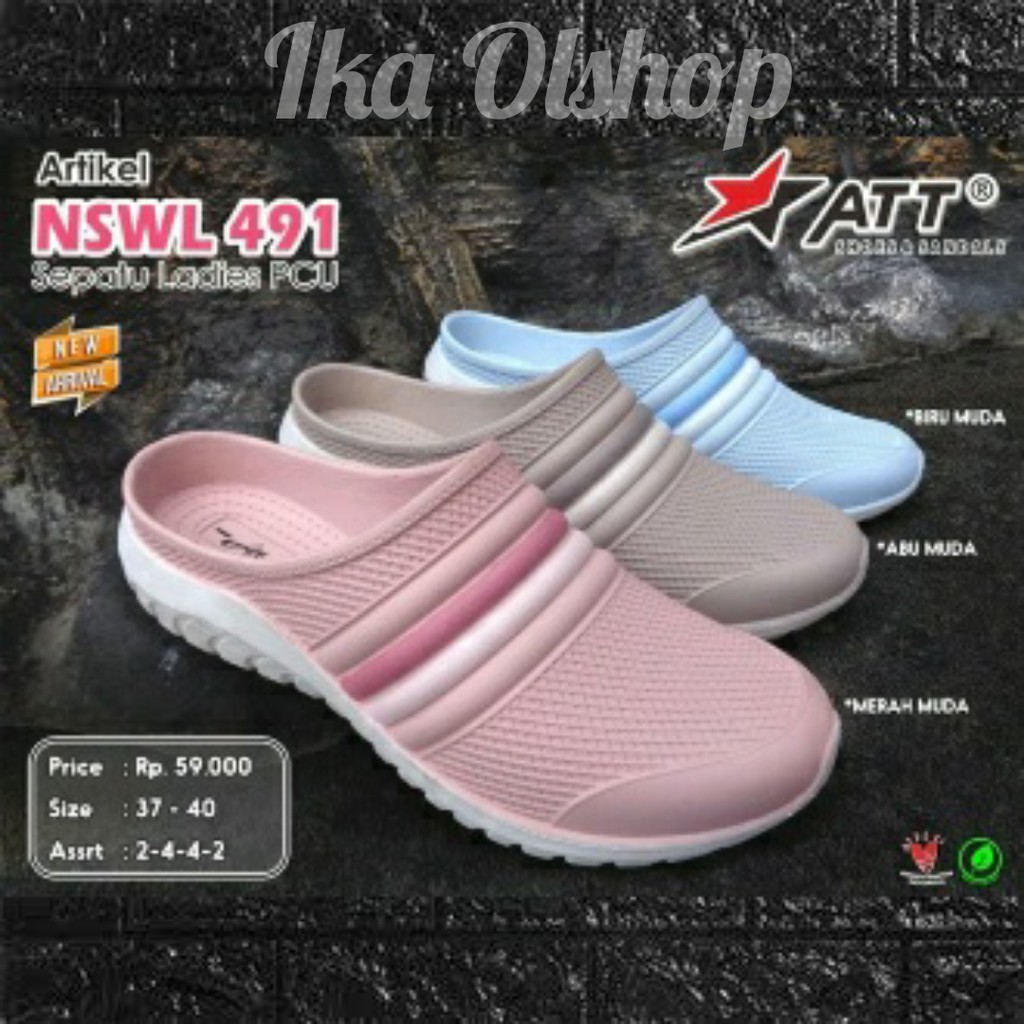 ATT NSWL 491 Sepatu Karet Wanita