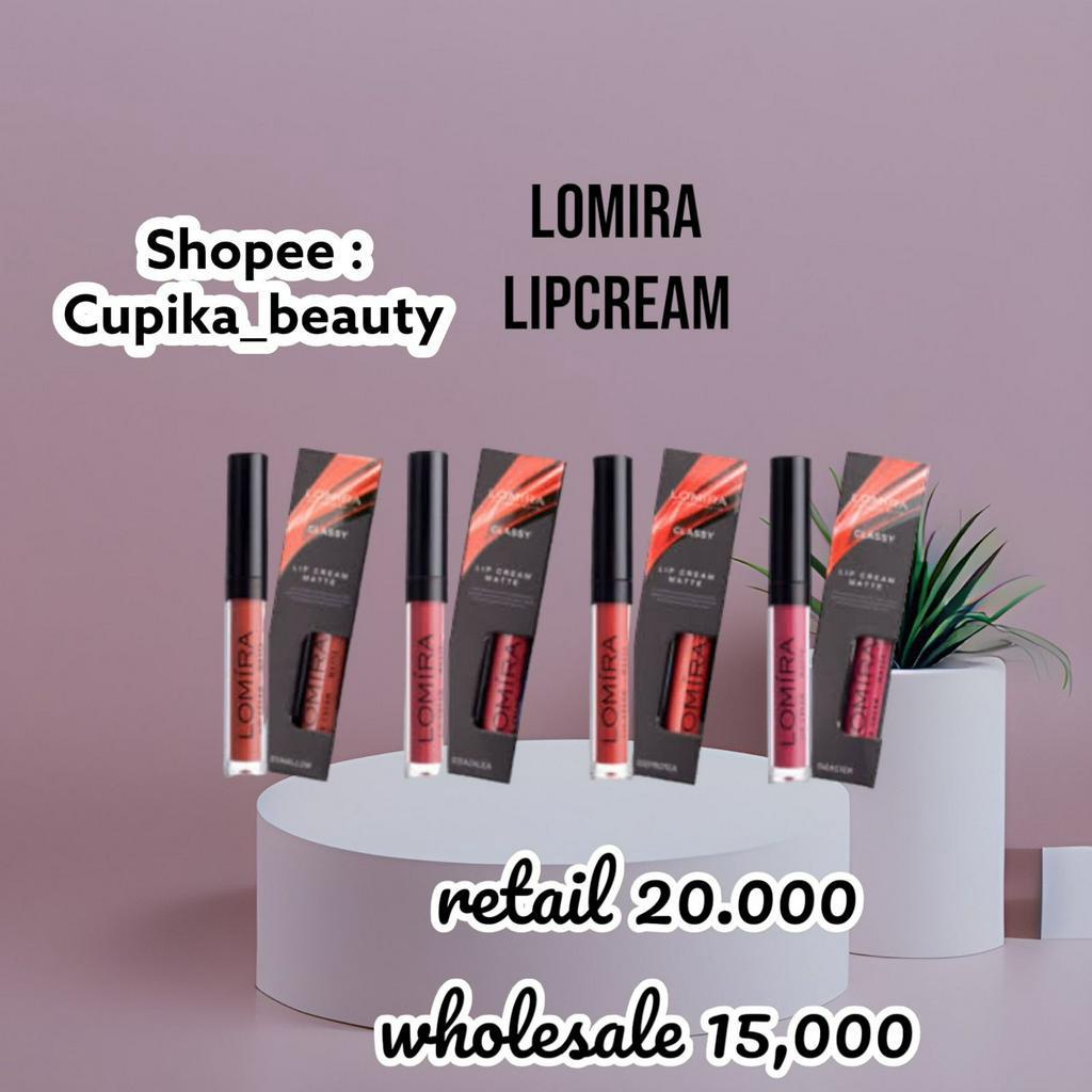 cp.x⭐️ ADA HARGA GROSIR⭐️ lomira lipcream matte -- lomira classy matte lipcream