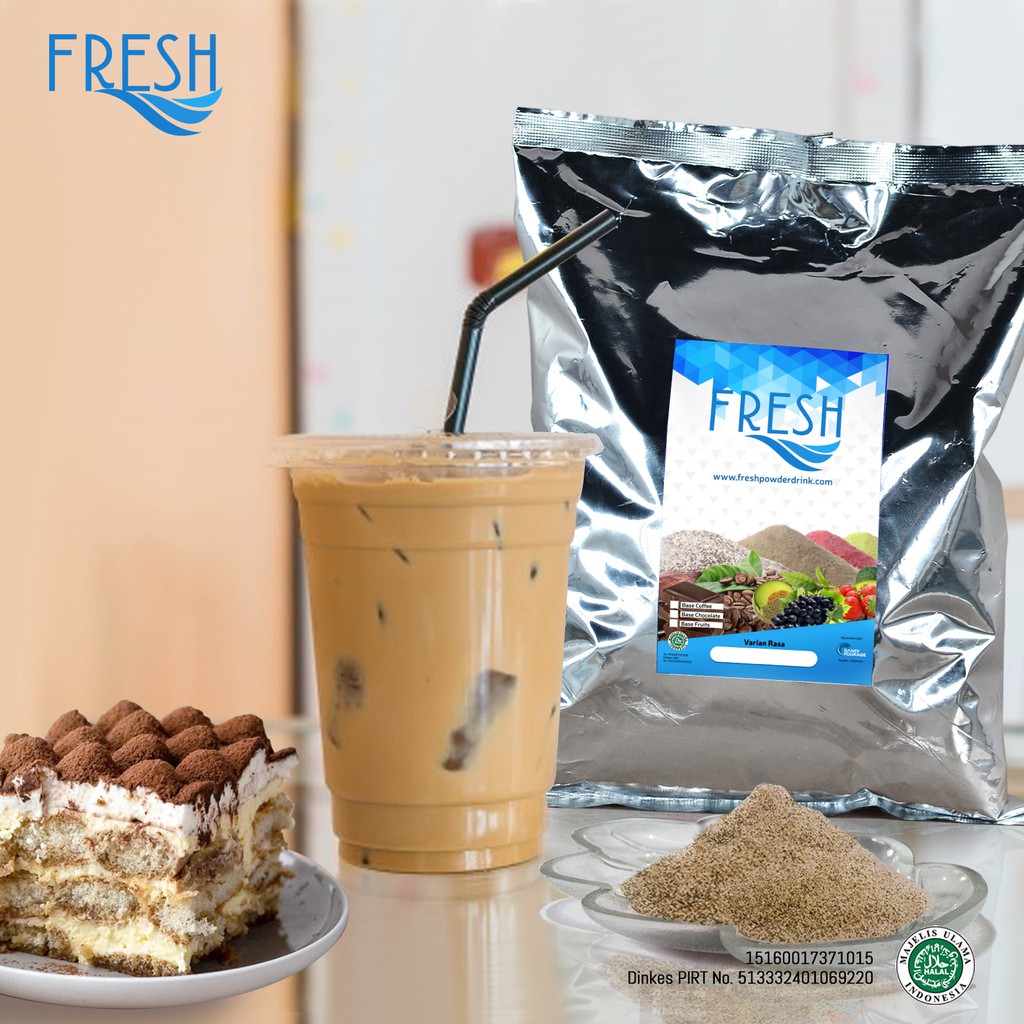 

Sedia Serbuk Ice Blend Rasa Tiramizu Kopi 500 gram