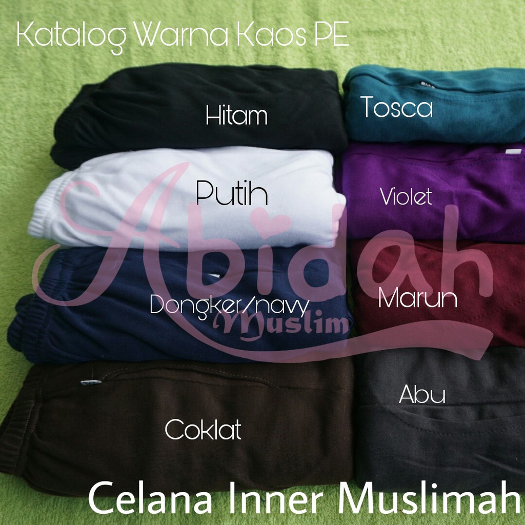 Celana ALADIN Celamis Aladin/ LOS/ Karet Polos Kaos PE