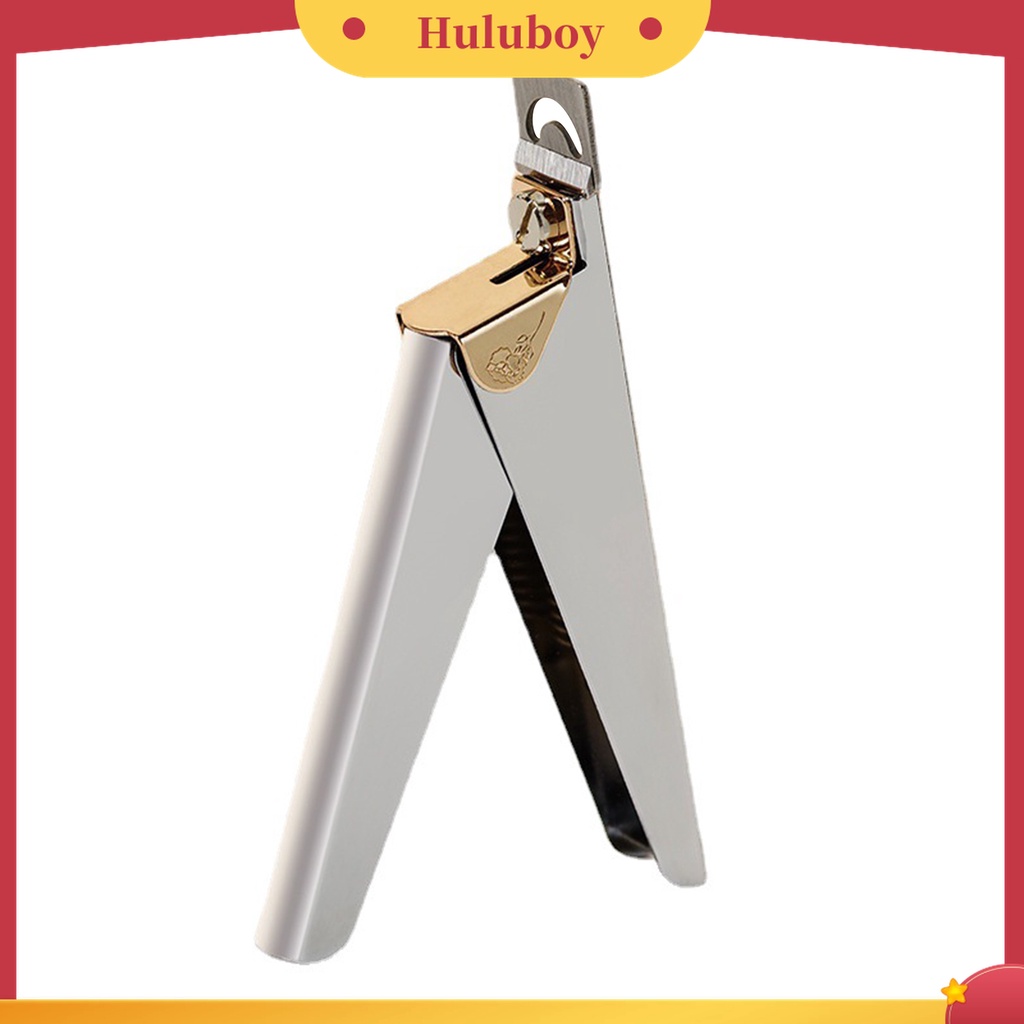 Huluboy Huluboy♡ Alat Pemotong Kuku Bentuk U Bahan Stainless Steel Untuk Manicure