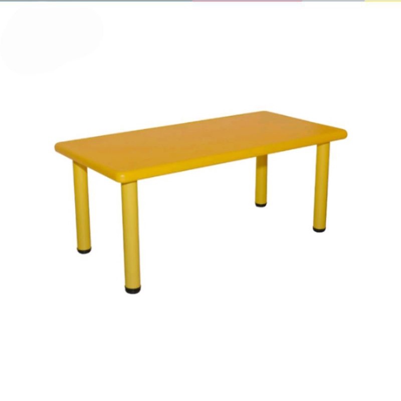 Meja Belajar anak Rectangel Import FRAME BESI KAKI BESI import TK,PAUD,PRESCHOOL