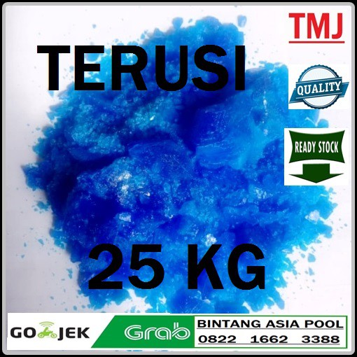 Terusi 25 kg (1 karung) Copper Sulfate Trusi