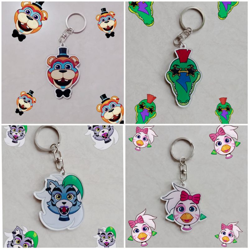 FNAF Security Breach ganci | fnaf keychain