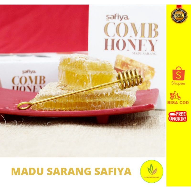 

MADU SARANG SAFIYA 250gr/100% ASLI MADU SARANG