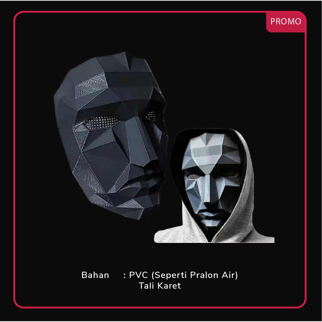 Topeng Squad Game Front MAN mainan anak murah meriah