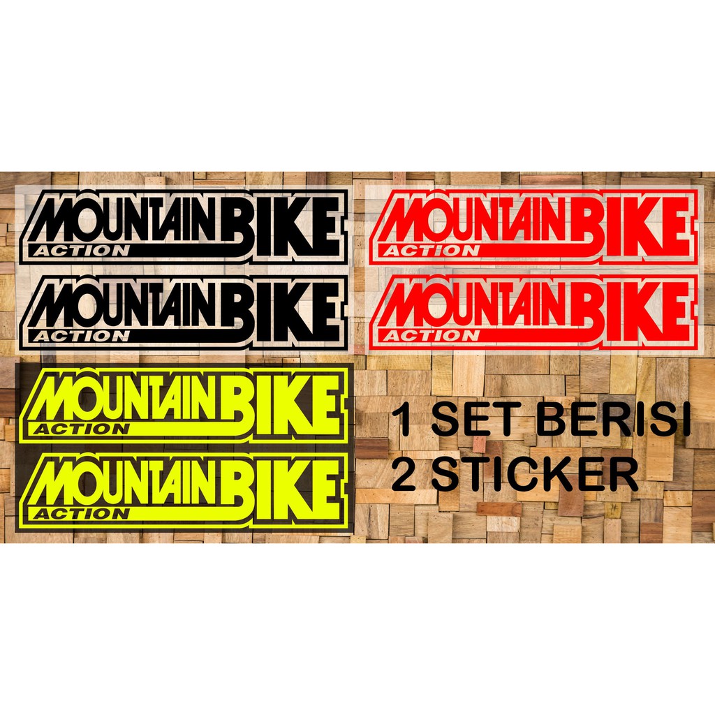 Cutting Sticker Sepeda Custom