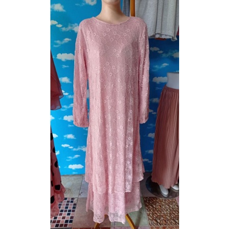 Gamis Brokat Lebaran 2022