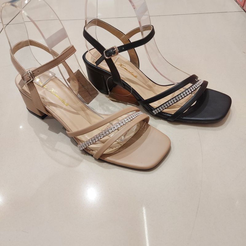 sandal tali heels wanita yongki komaladi