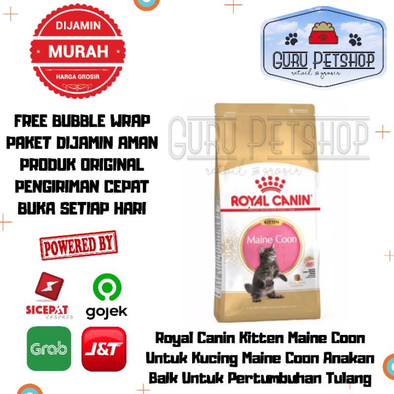 Royal Canin Kitten Maine Coon 4kg Freshpack / Makanan Kucing Kitten MaineCoon