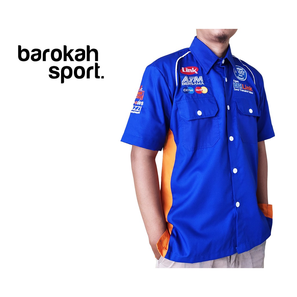 KEMEJA BRI/KEMEJA BRILINK/BAJU BRILINK/KEMEJA KERJA/KEMEJA DINAS