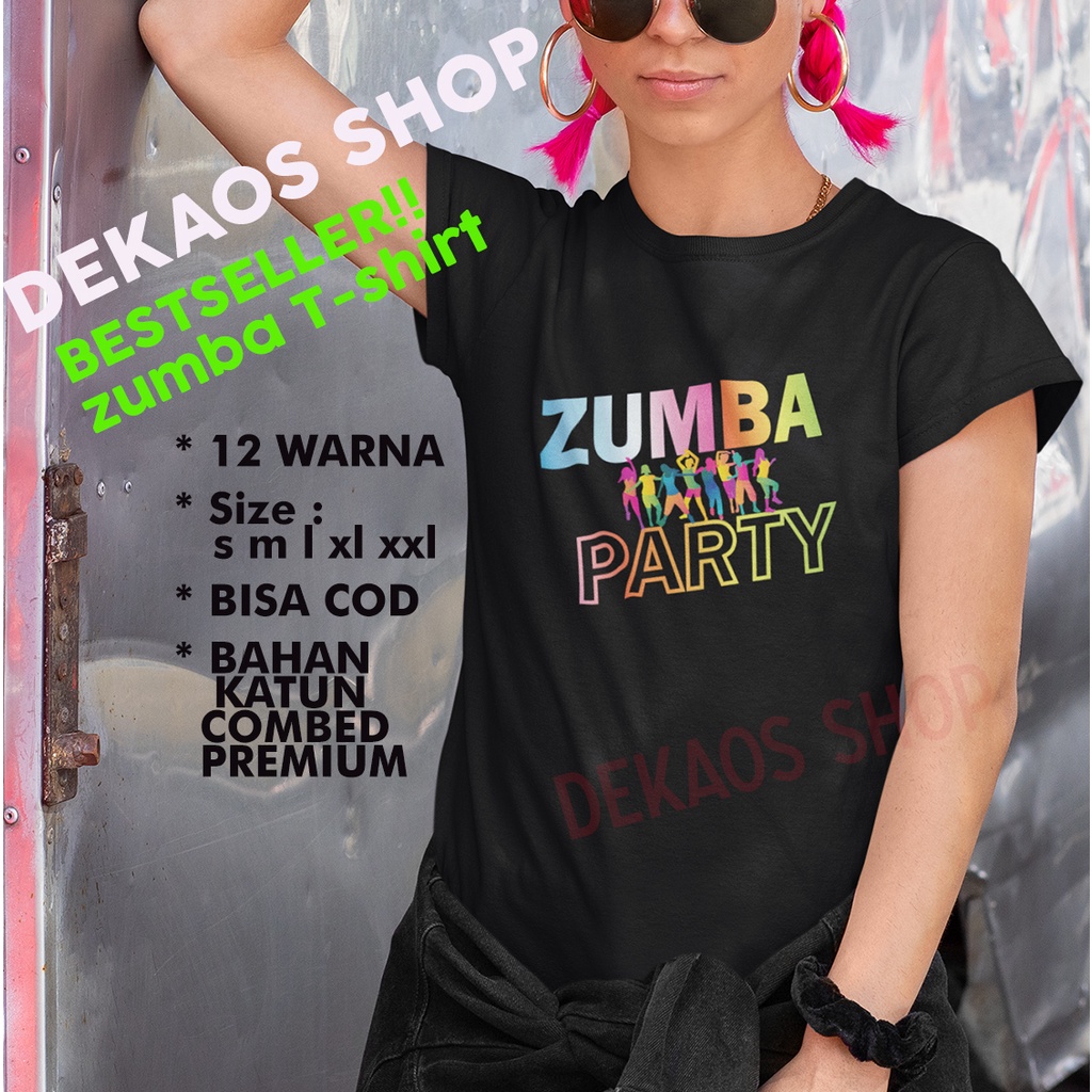 BAJU SENAM WANITA  / BAJU SENAM AEROBIC / KAOS ZUMBA WANITA / SETELAN ZUMBA / ATASAN ZUMBA / ATASAN 