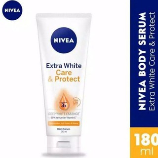 Nivea Extra White Body Serum Care and Protect / Handbody  