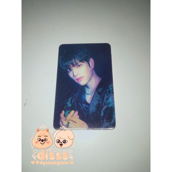 STRAY KIDS KIM SEUNGMIN OFFICIAL MD UNLOCK GO LIVE IN LIFE POLAROID AND LENTICULAR SET