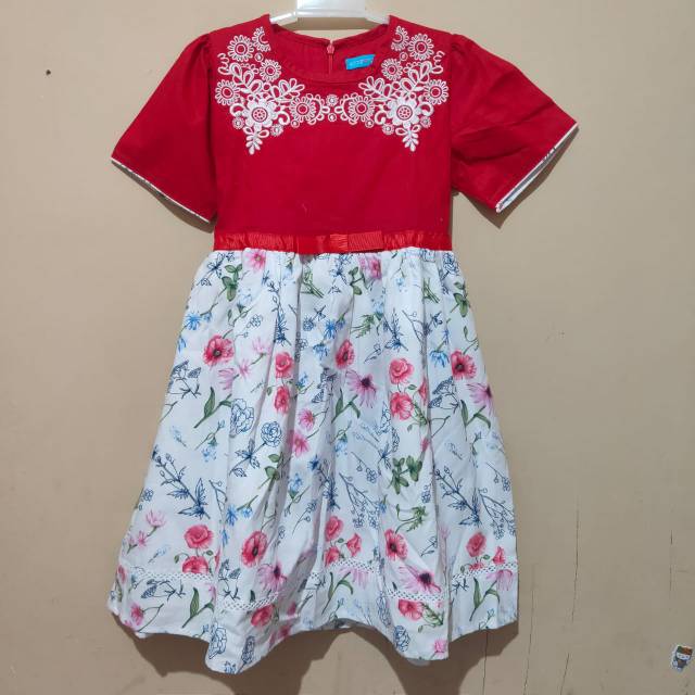 DRESS ANAK KIDZ TOO UMUR 6 TAHUN