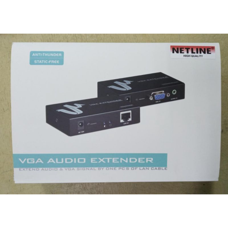 Vga Extender 200m single CAT5/5e/6