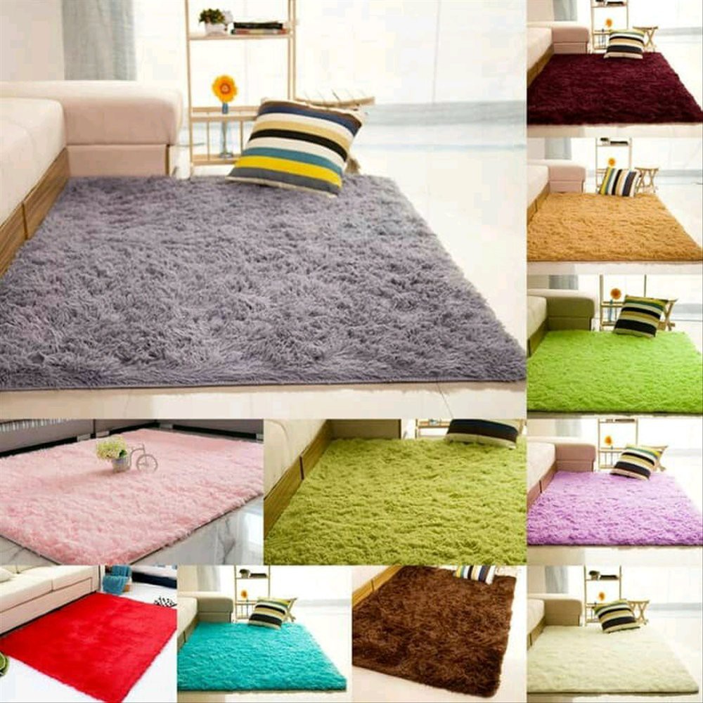 Promo Termurah Karpet Bulu Rasfur Uk 150x100x3 5cm Karpet Bulu