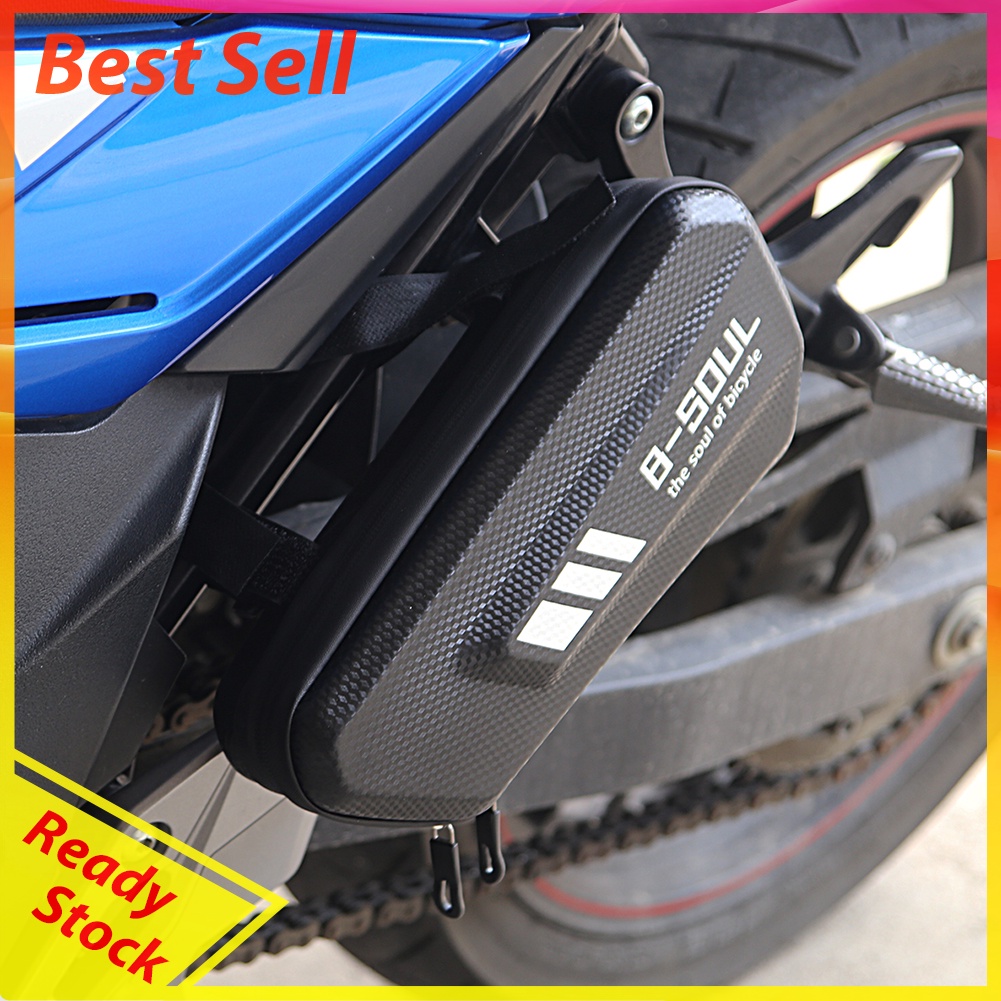 Electric Scooter Hanging Hard Shell Bag Waterproof Motorcycle Frame Package