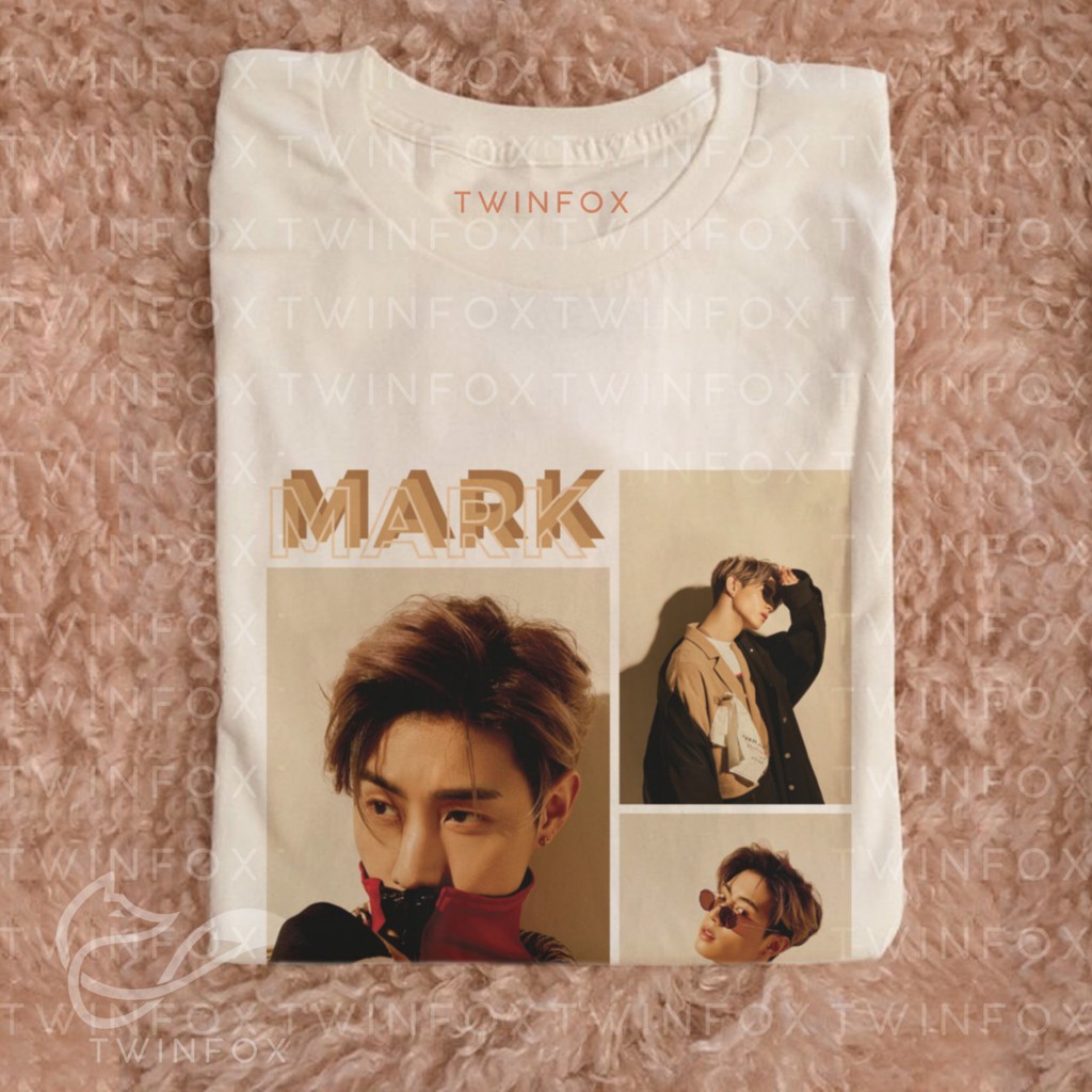 Kaos Kpop Unisex Got7 Mark Photo Grid