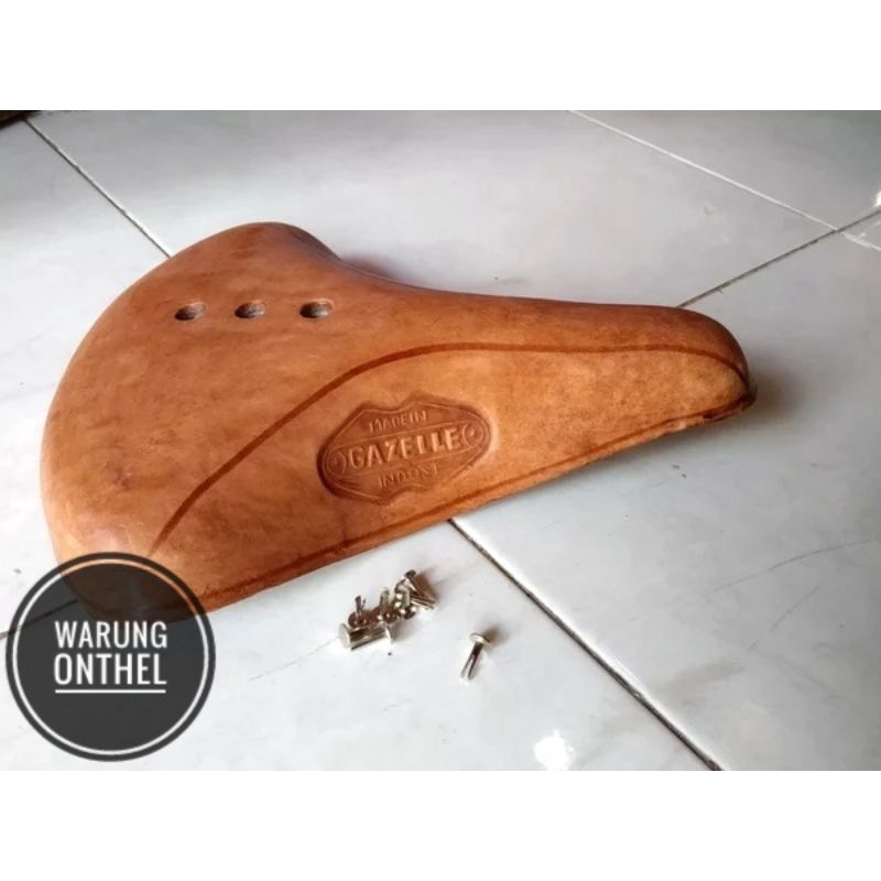 COVER SADEL SEPEDA - KULIT SADEL SEPEDA ONTHEL - SADEL KULIT - JOK KULIT SEPEDA - LAPAK KULIT SEPEDA