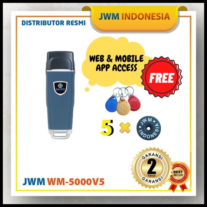 Guard Tour Patrol Jwm Wm-5000 V5 (Alat Patroli Security)