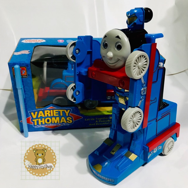 (SUPER JUMBO SIZE:25 CM) Loko Kereta Thomas and Friends Deformation Bisa Berubah Jadi Robot
