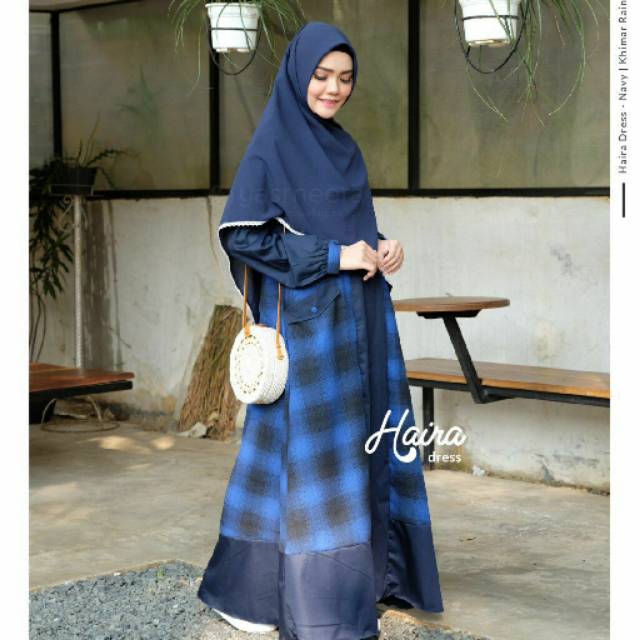 Gamis kotak haira dress by yasmeera