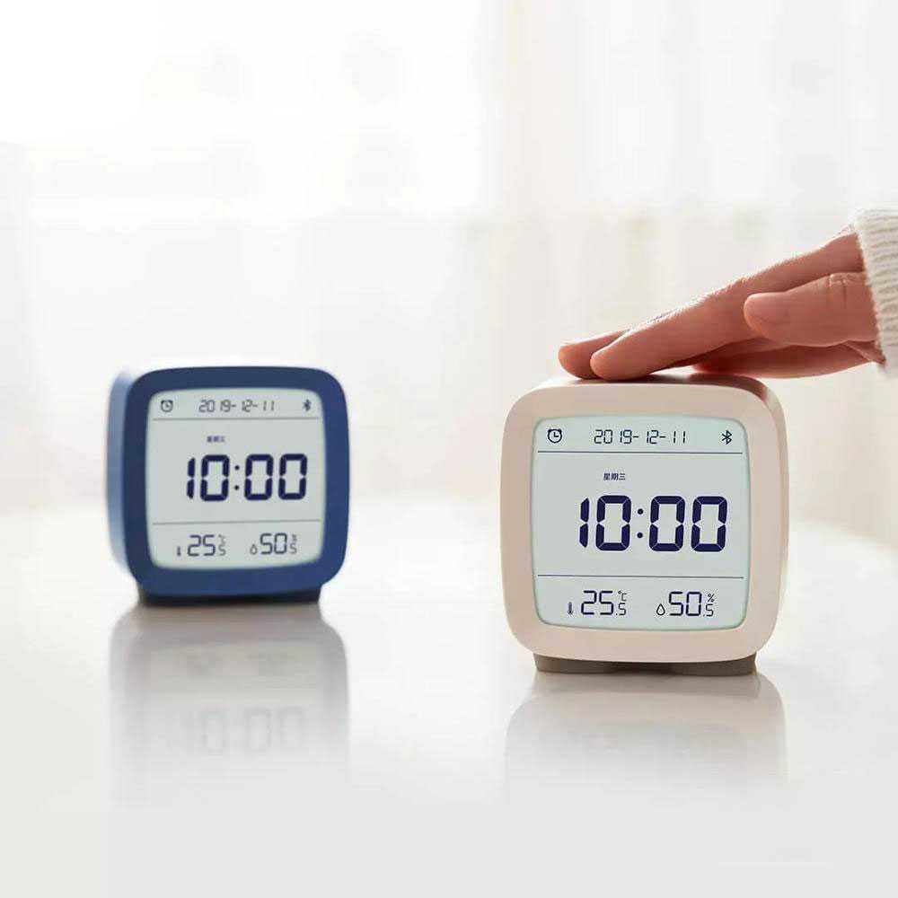 Jam Meja Smart Alarm Clock Temperature Bluetooth CGD1