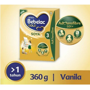 BEBELAC Gold Soya 3 Susu Vanila Box - 700gr